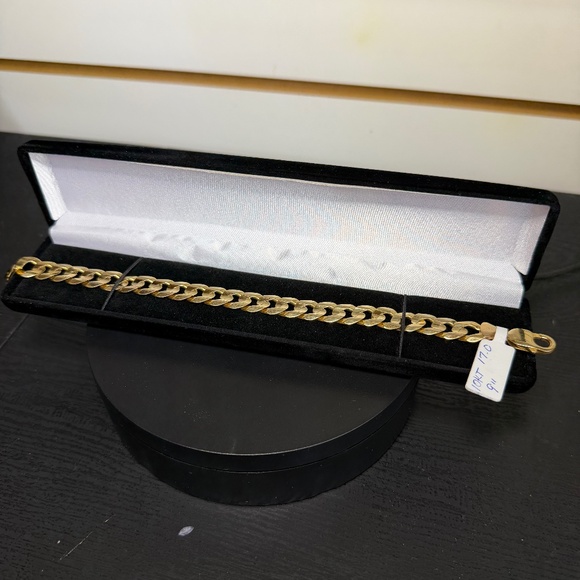 10kt Yellow Gold Cuban Bracelet